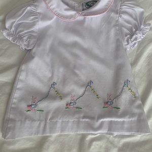 Toddler Girl Pink Bunny & Kite Diaper Set -2T